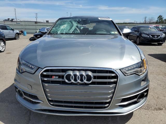 WAUJ2AFC9DN080605 - 2013 AUDI S6 GRAY photo 5