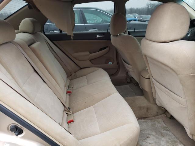 1HGCM56465A053295 - 2005 HONDA ACCORD LX GOLD photo 10