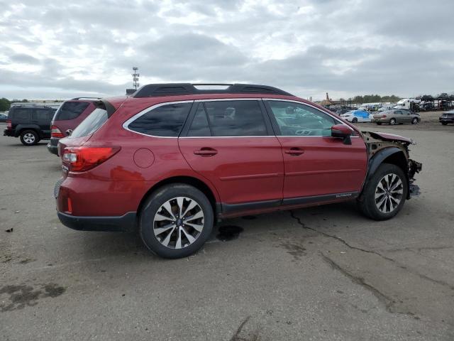 4S4BSAKC9H3383653 - 2017 SUBARU OUTBACK 2.5I LIMITED RED photo 3