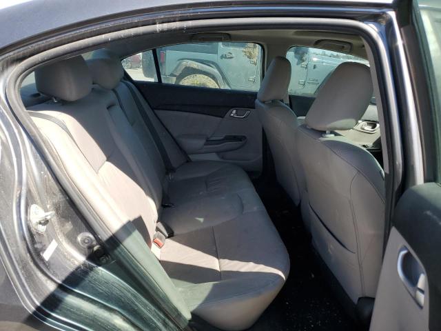 19XFB2F93DE028314 - 2013 HONDA CIVIC EXL ნაცრისფერი ფოტო 10