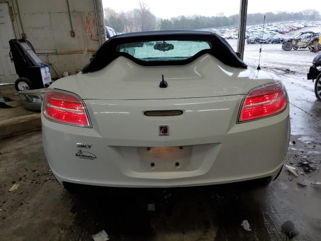 1G8MB35B57Y103797 - 2007 SATURN SKY WHITE photo 6