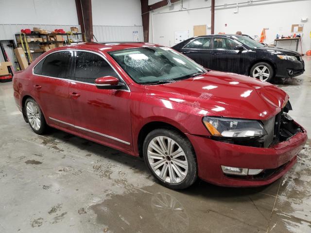 1VWCV7A31FC008743 - 2015 VOLKSWAGEN PASSAT SEL RED photo 4