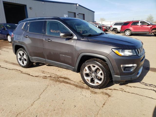 3C4NJDCB1JT399402 - 2018 JEEP COMPASS LIMITED GRAY photo 4