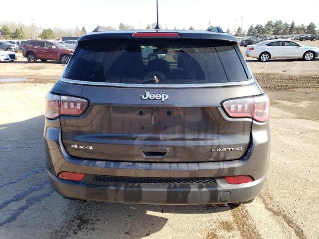 3C4NJDCB1JT399402 - 2018 JEEP COMPASS LIMITED GRAY photo 6