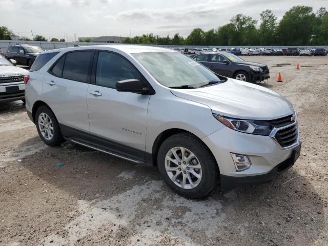 3GNAXHEV8KL147683 - 2019 CHEVROLET EQUINOX LS SILVER photo 4