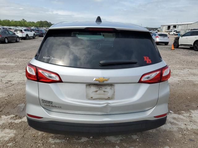 3GNAXHEV8KL147683 - 2019 CHEVROLET EQUINOX LS SILVER photo 6