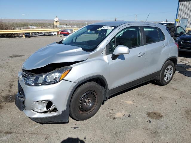 3GNCJKSB0HL255337 - 2017 CHEVROLET TRAX LS SILVER photo 1