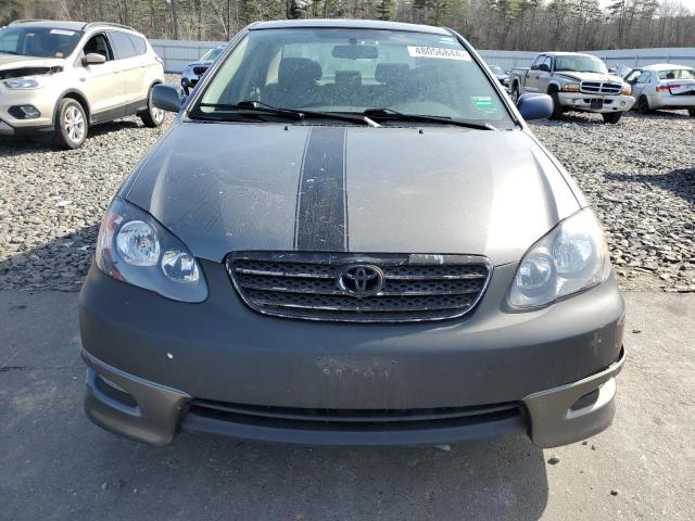 2T1BR32E17C814179 - 2007 TOYOTA COROLLA CE GRAY photo 5