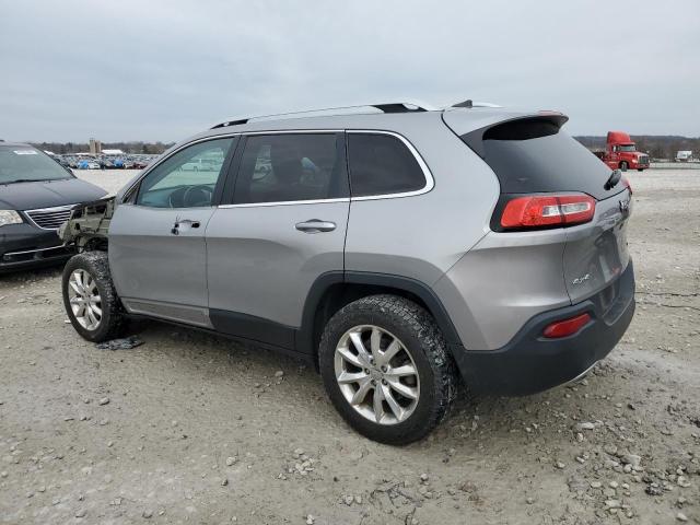 1C4PJMDBXGW326278 - 2016 JEEP CHEROKEE LIMITED SILVER photo 2