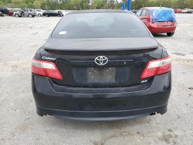 4T1BK46K67U013806 - 2007 TOYOTA CAMRY LE BLACK photo 6