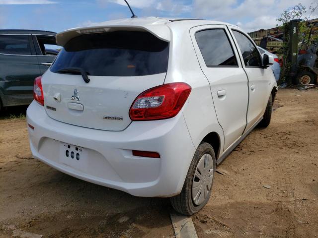 ML32A3HJ0KH005422 - 2019 MITSUBISHI MIRAGE ES WHITE photo 3