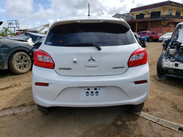 ML32A3HJ0KH005422 - 2019 MITSUBISHI MIRAGE ES WHITE photo 6