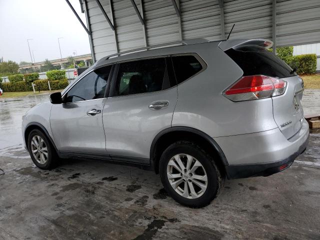 KNMAT2MV8FP510240 - 2015 NISSAN ROGUE S SILVER photo 2