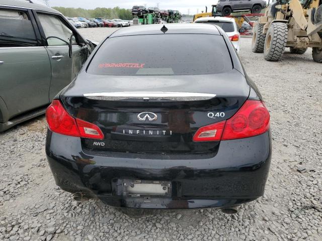 JN1CV6AR4FM651019 - 2015 INFINITI Q40 BLACK photo 6