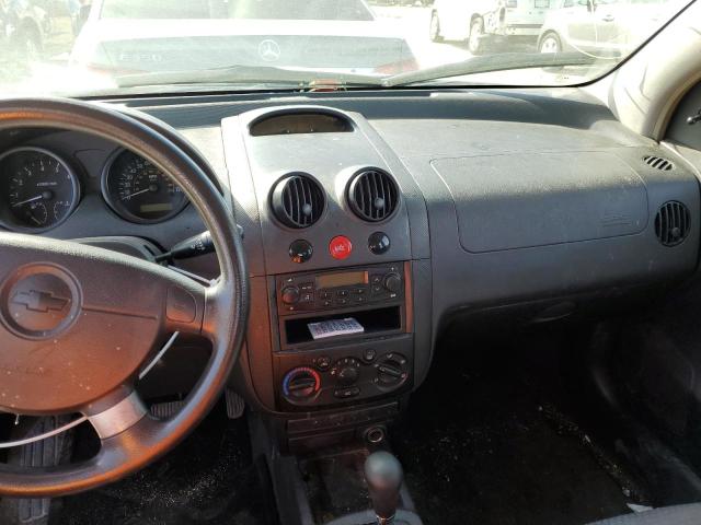 KL1TD56616B648784 - 2006 CHEVROLET AVEO BASE Gümüş foto 8