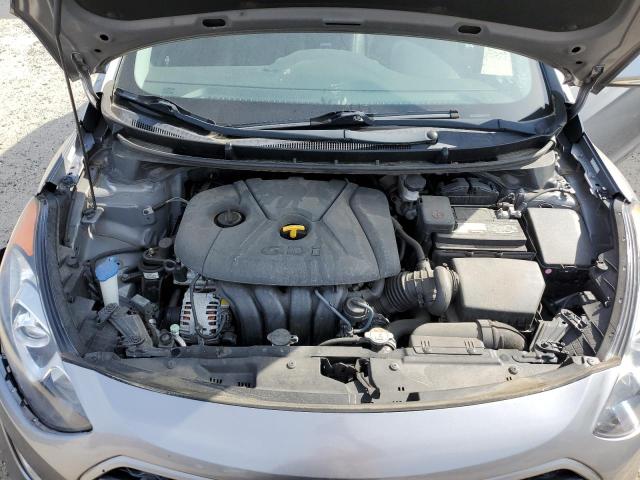 KMHD35LH6GU261493 - 2016 HYUNDAI ELANTRA GT GRAY photo 11