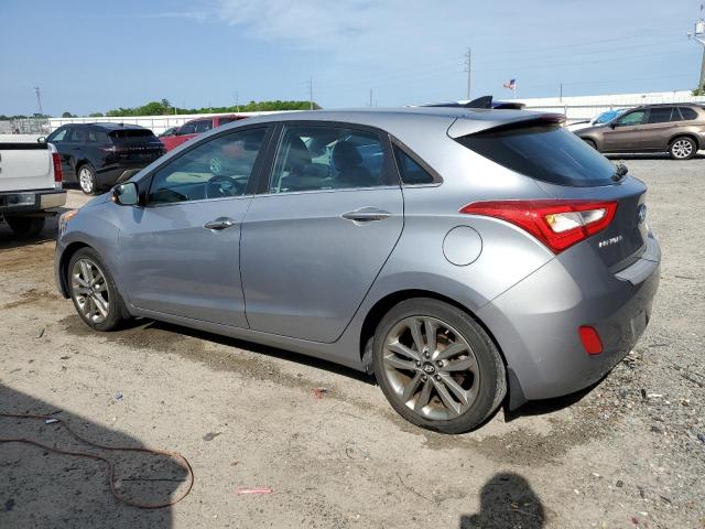 KMHD35LH6GU261493 - 2016 HYUNDAI ELANTRA GT GRAY photo 2