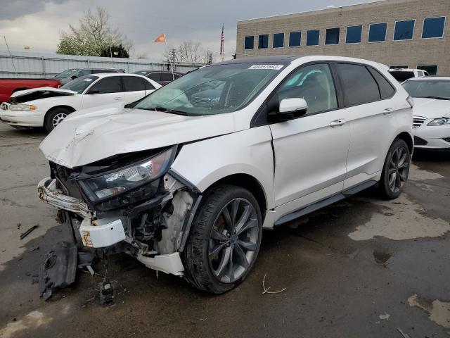 2FMPK4AP2GBB03078 - 2016 FORD EDGE SPORT WHITE photo 1