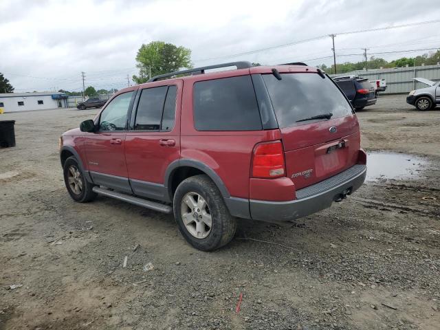 1FMZU63K04UC27291 - 2004 FORD EXPLORER XLT RED photo 2