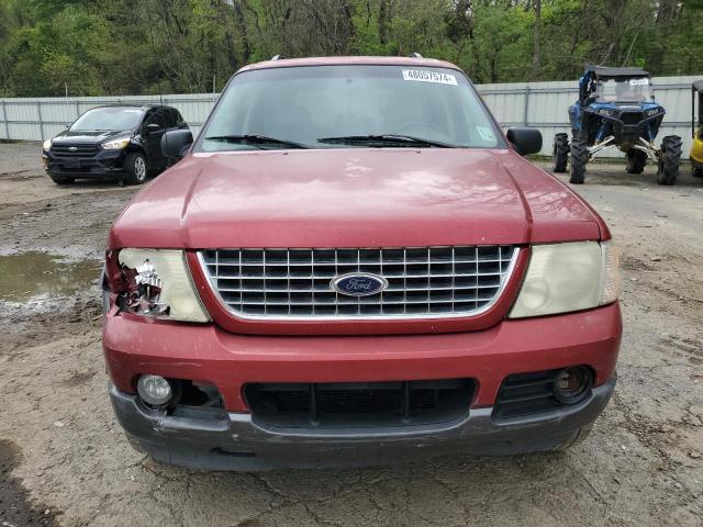 1FMZU63K04UC27291 - 2004 FORD EXPLORER XLT RED photo 5