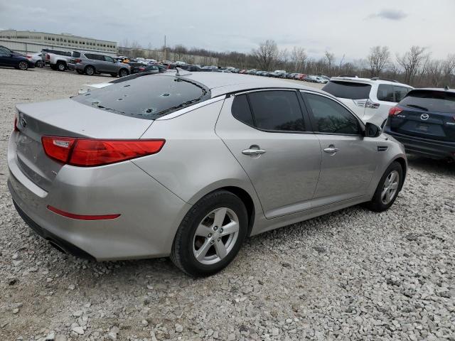 5XXGM4A72FG472228 - 2015 KIA OPTIMA LX SILVER photo 3