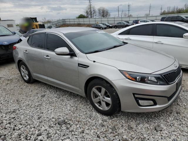 5XXGM4A72FG472228 - 2015 KIA OPTIMA LX SILVER photo 4