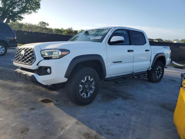 3TYCZ5AN8PT133269 - 2023 TOYOTA TACOMA DOUBLE CAB WHITE photo 1