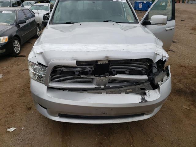 1C6RD7HT5CS319784 - 2012 DODGE RAM 1500 SPORT SILVER photo 11