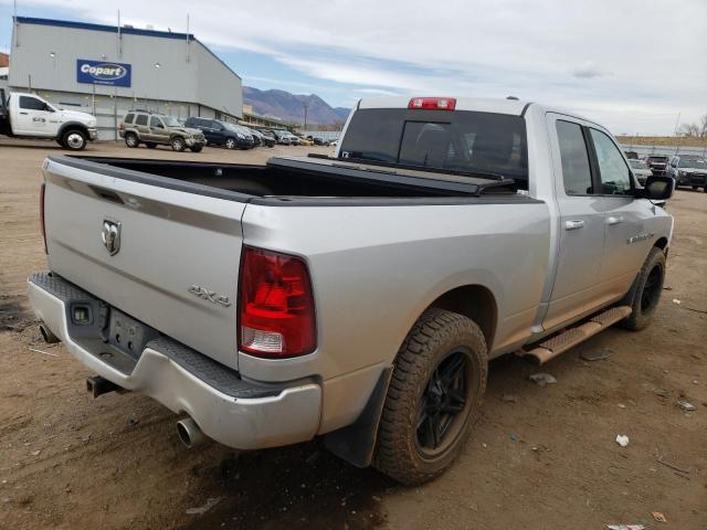 1C6RD7HT5CS319784 - 2012 DODGE RAM 1500 SPORT SILVER photo 3