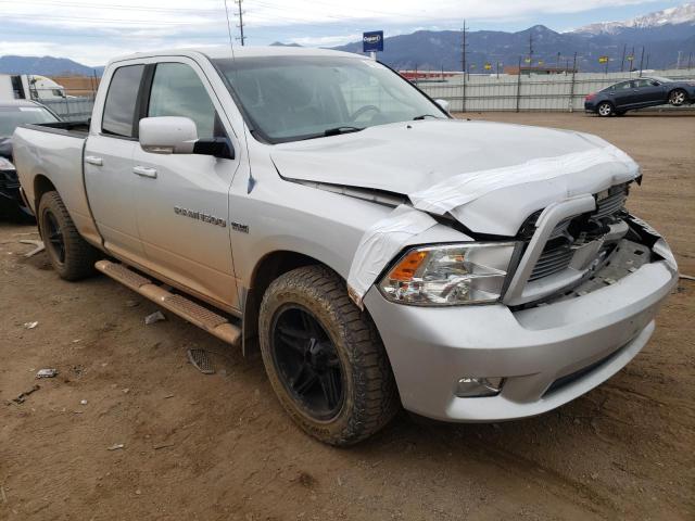 1C6RD7HT5CS319784 - 2012 DODGE RAM 1500 SPORT SILVER photo 4