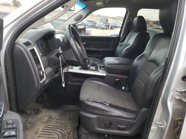 1C6RD7HT5CS319784 - 2012 DODGE RAM 1500 SPORT SILVER photo 7