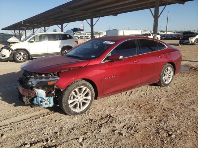 1G1ZE5STXHF241210 - 2017 CHEVROLET MALIBU LT RED photo 1