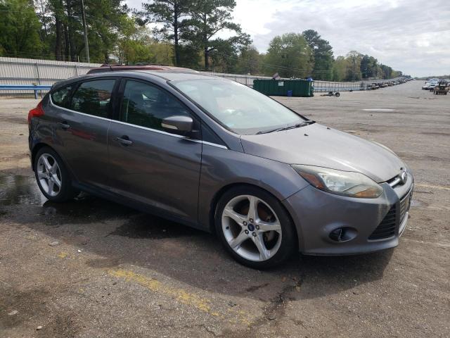 1FADP3N28EL387479 - 2014 FORD FOCUS TITANIUM GRAY photo 4