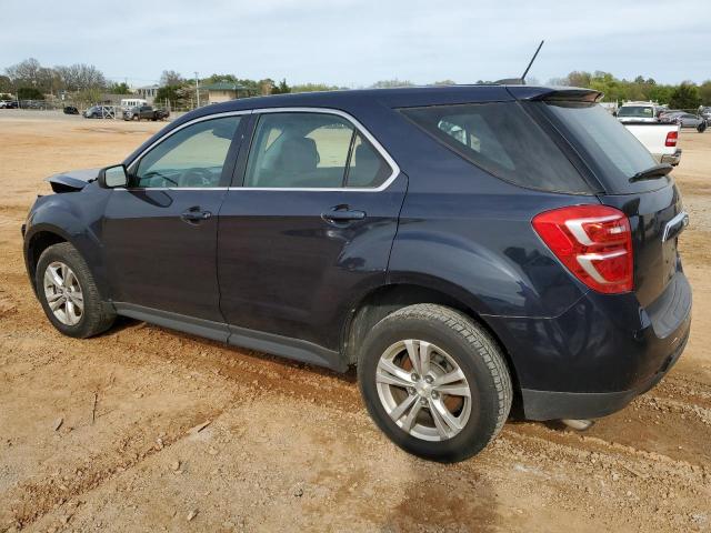 2GNALBEK4G1165721 - 2016 CHEVROLET EQUINOX LS BLUE photo 2