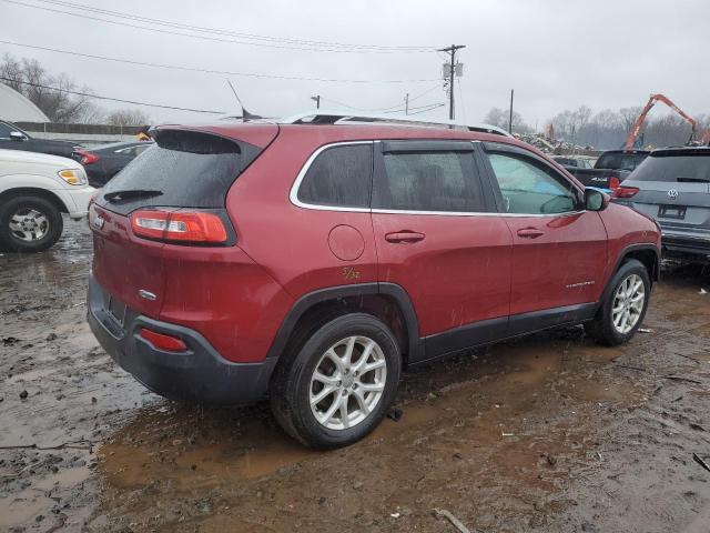 1C4PJMCB3EW156019 - 2014 JEEP CHEROKEE LATITUDE RED photo 3