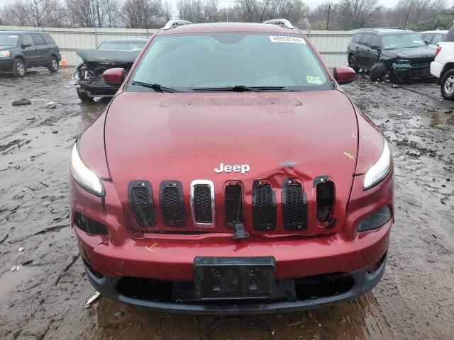 1C4PJMCB3EW156019 - 2014 JEEP CHEROKEE LATITUDE RED photo 5