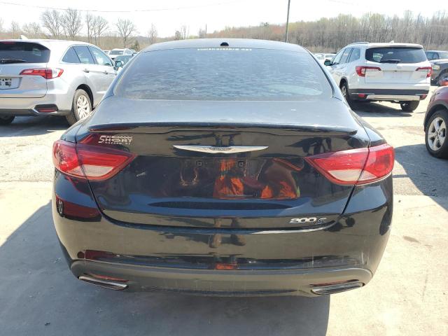 1C3CCCBB3FN579523 - 2015 CHRYSLER 200 S BLACK photo 6