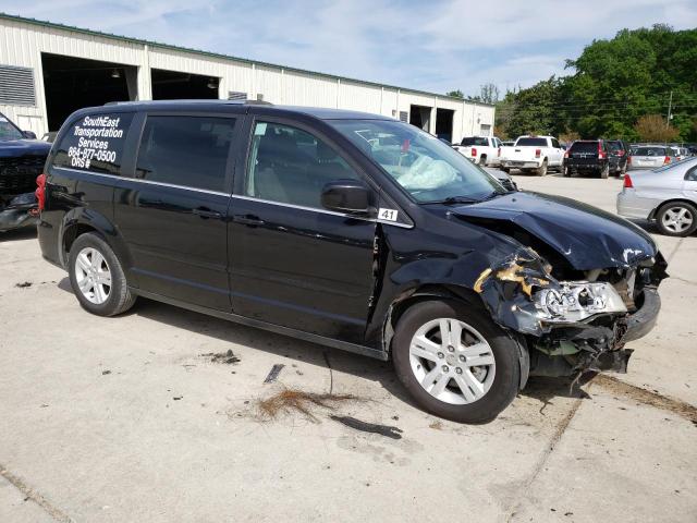 2C4RDGDG1CR372226 - 2012 DODGE GRAND CARA CREW BLACK photo 4