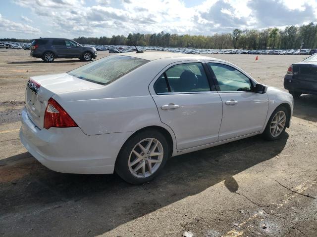 3FAHP0JA3BR201843 - 2011 FORD FUSION SEL WHITE photo 3