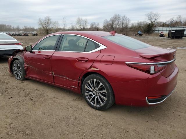 JTHB21B12K2026121 - 2019 LEXUS ES 300H RED photo 2