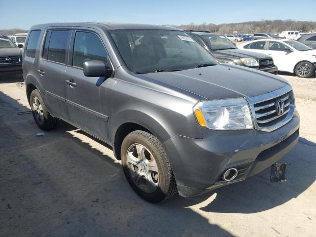 5FNYF4H56DB035545 - 2013 HONDA PILOT EXL GRAY photo 4