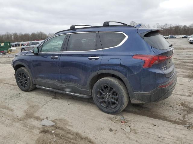 5NMS6DAJ2NH480264 - 2022 HYUNDAI SANTA FE SEL BLUE photo 2
