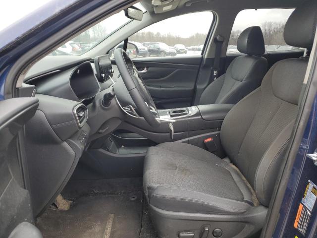 5NMS6DAJ2NH480264 - 2022 HYUNDAI SANTA FE SEL BLUE photo 7