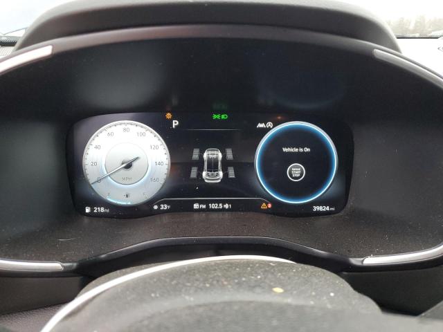 5NMS6DAJ2NH480264 - 2022 HYUNDAI SANTA FE SEL BLUE photo 9