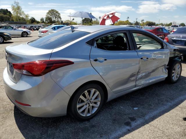 5NPDH4AE2FH614099 - 2015 HYUNDAI ELANTRA SE GRAY photo 3