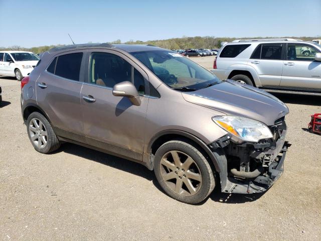 KL4CJHSB9EB513339 - 2014 BUICK ENCORE PREMIUM BROWN photo 1