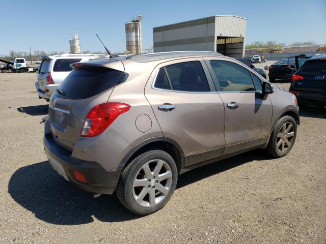 KL4CJHSB9EB513339 - 2014 BUICK ENCORE PREMIUM BROWN photo 4