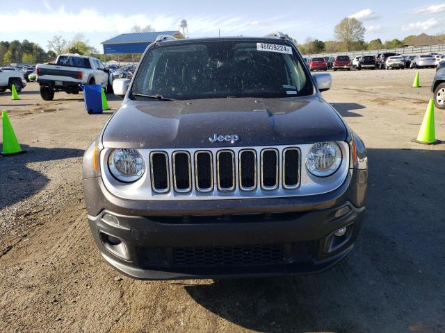 ZACCJADB0JPH63286 - 2018 JEEP RENEGADE LIMITED GRAY photo 5