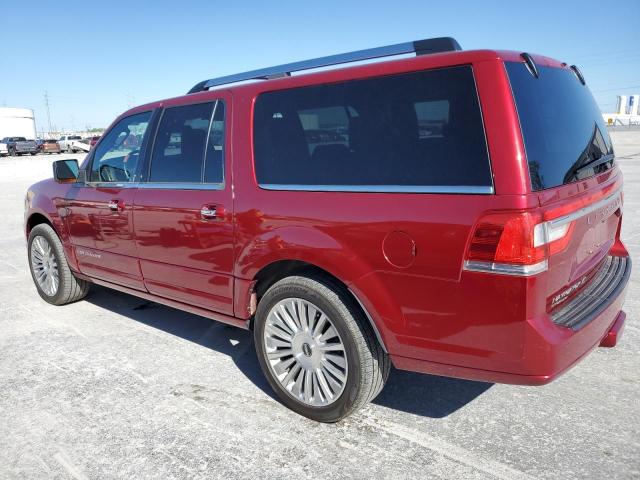 5LMJJ3HT0FEJ12805 - 2015 LINCOLN NAVIGATOR L RED photo 2