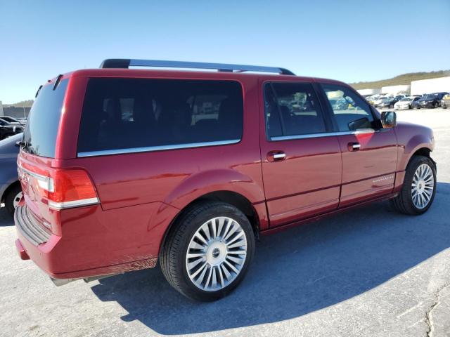 5LMJJ3HT0FEJ12805 - 2015 LINCOLN NAVIGATOR L RED photo 3